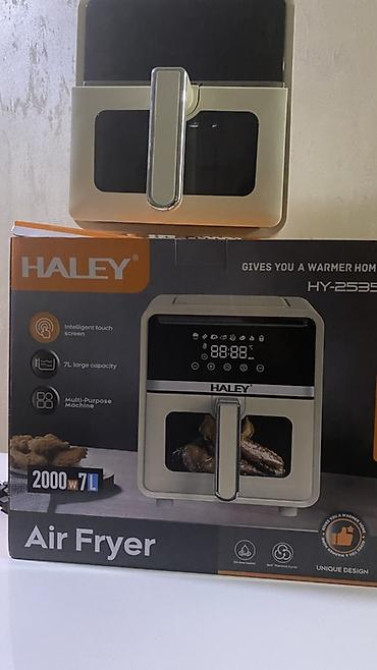 Фритюрница‑аэрогриль HALEY HY‑2535 - Тип: Air Fryer (аэрогриль без Бишкек - изображение 2