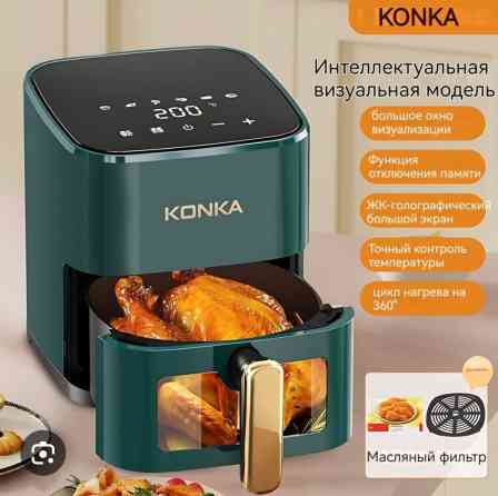 Аэрофритюрница маленький объем 2,5 л. Китай, мощность 1200 Вт. (есть Бишкек