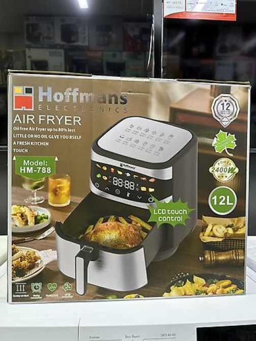 Аэрогриль (фритюрница без масла) Hoffmans Electronics HM‑788 - Объем Бишкек - изображение 1