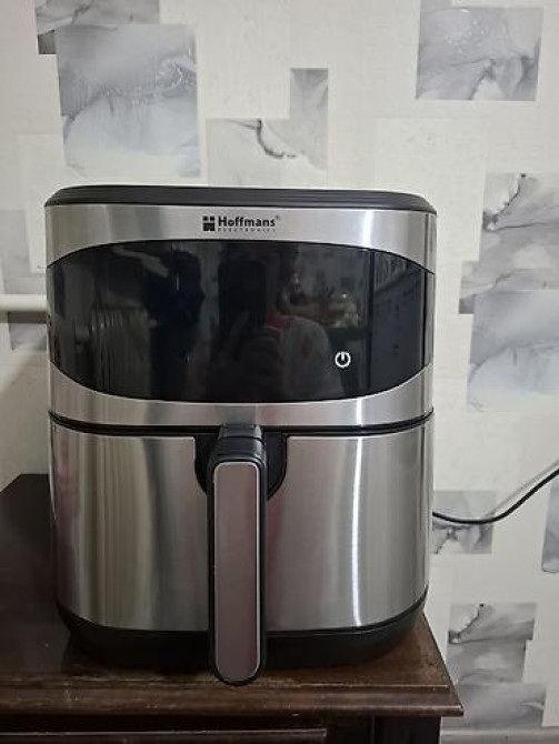 Аэрогриль (фритюрница без масла) Hoffmans Electronics Почти новый - Бишкек - изображение 1