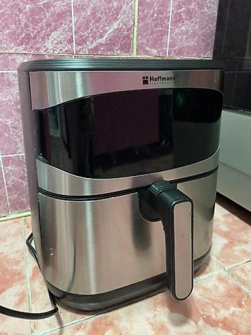 Аэрогриль (фритюрница без масла) Hoffmans Electronics Почти новый - Бишкек - изображение 2