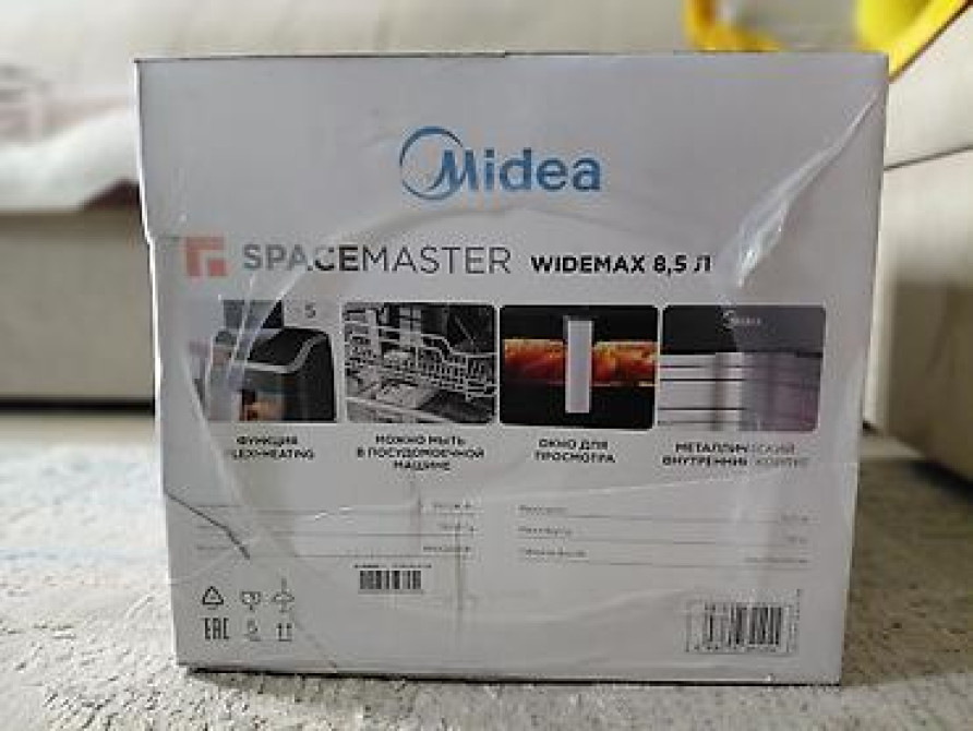 Этот аэрогриль мидеа реально здоровый там чаша на восемь с половиной Бишкек - изображение 4