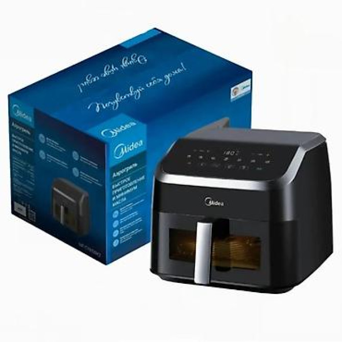 Качественный аэрогриль Midea по спеццене — всего 7600 сом! ???? ✨ Бишкек - изображение 5