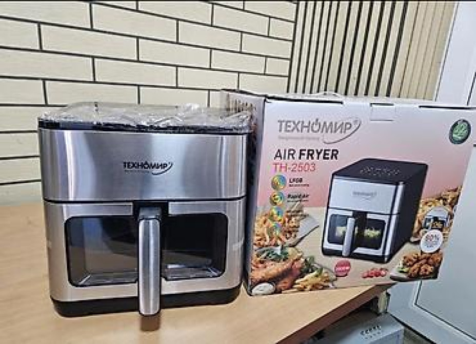 Аэрогриль ТЕХНОМИР TH-2503 — готовьте вкусно и полезно без масла! ???????? Бишкек - изображение 2