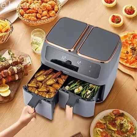 Аэрогриль с двумя секциями Sokany sk-zg?исание Мощность: 2800 Вт; 2 Бишкек