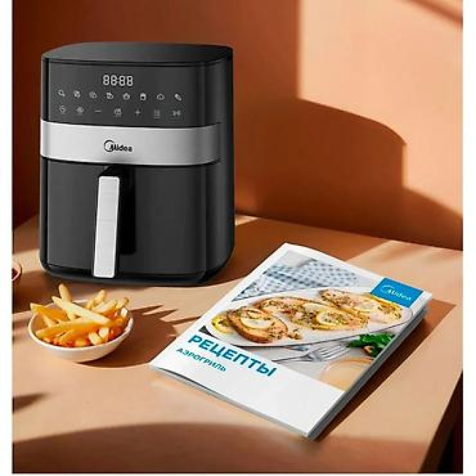 Качественный аэрогриль Midea — всего 5900 сом по акции вместо 6500 Бишкек - изображение 7