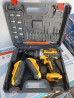 Универсальный набор аккумуляторной дрели DeWALT в прочном черном кейсе Bishkek