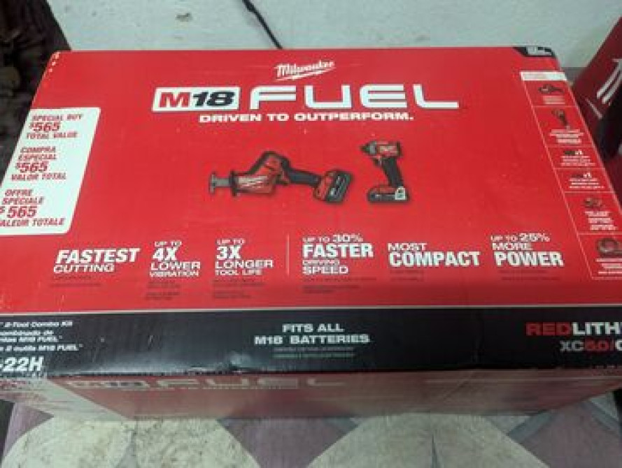 Набор Milwaukee. винтоверт 2853 сабельная пила 2719 аккумулятор 2 Бишкек - изображение 2