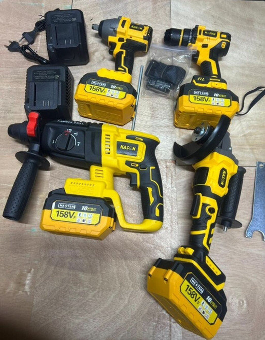 Универсальный набор аккумуляторных электроинструментов KASON для Бишкек - изображение 1