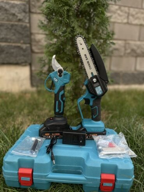 Набор садовых инструментов 2-в-1: пила + секатор ???? Бесплатная Бишкек - изображение 2