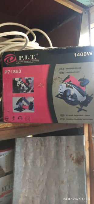 Продается ручная дисковая Пила. в отличном состоянии Бишкек - изображение 2