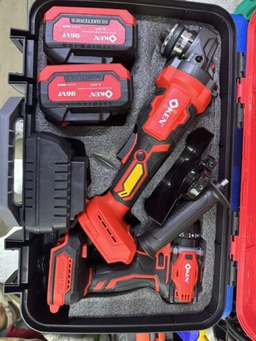 Набор аккумуляторных электроинструментов от KEN, включающий угловую Бишкек - изображение 2