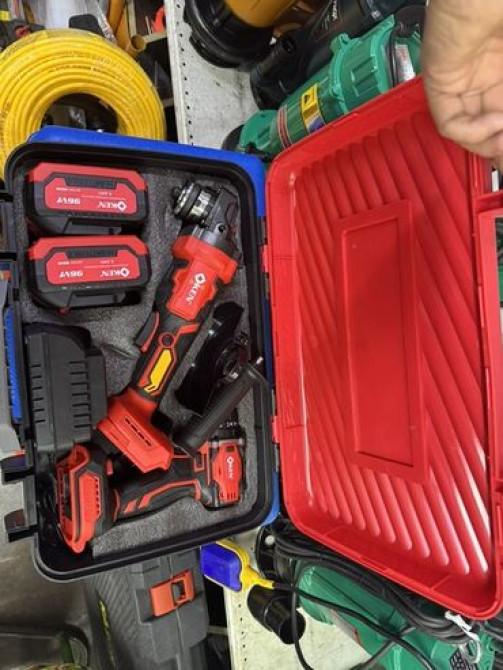 Набор аккумуляторных электроинструментов от KEN, включающий угловую Бишкек - изображение 4