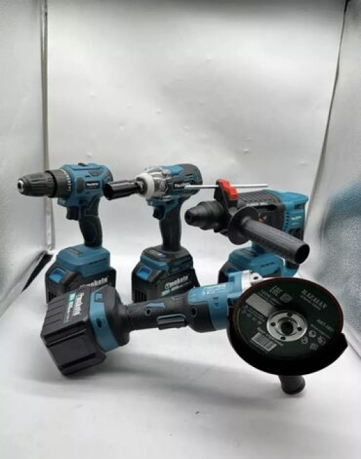 Набор аккумуляторных инструментов ????Набор 4в1???? Отличный подарок для Бишкек - изображение 3