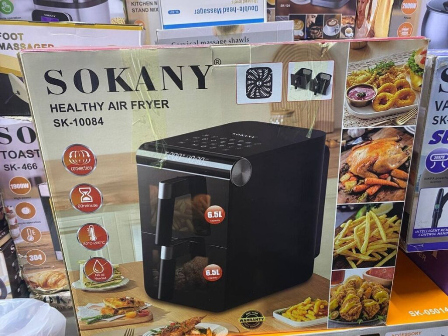 Аэрогриль 12 л двойной отсек Бишкек - изображение 1