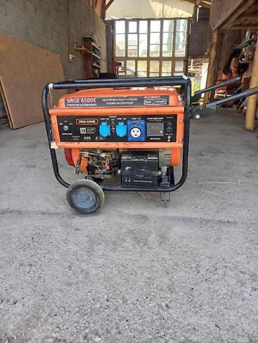 Бензиновый генератор Patriot SRGE 6500E Характеристики и возможности Bishkek - photo 1