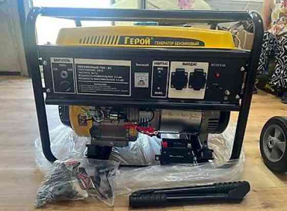 Бензиновый электрогенератор «Герой» - Тип: переносной бензогенератор Бишкек