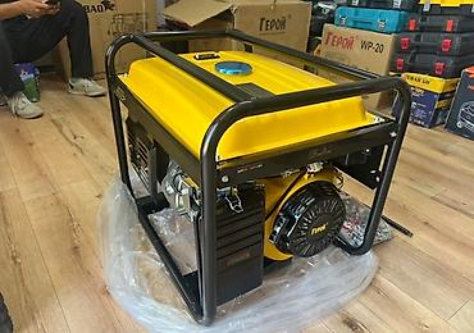 Бензиновый электрогенератор «Герой» - Тип: переносной бензогенератор Бишкек - изображение 3