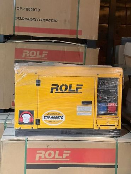 Дизельный генератор ROLF TOP-9000TD - Тип: дизельный Бишкек - изображение 2