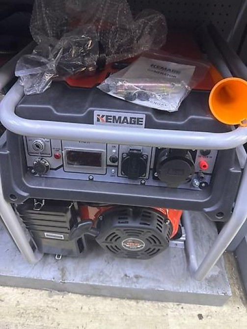 Бензиновый генератор KEMAGE - Тип: переносной генератор в стальной Бишкек - изображение 3