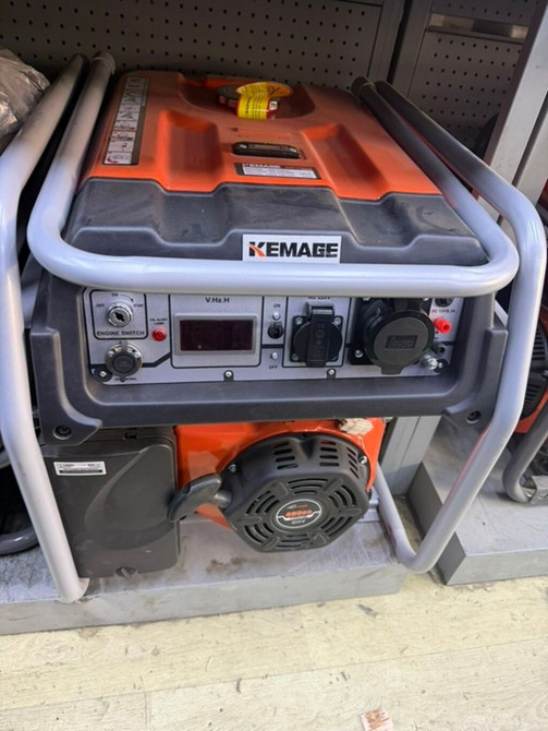 Бензиновый генератор KEMAGE (KGE) в защитной раме. Основные Бишкек - изображение 1