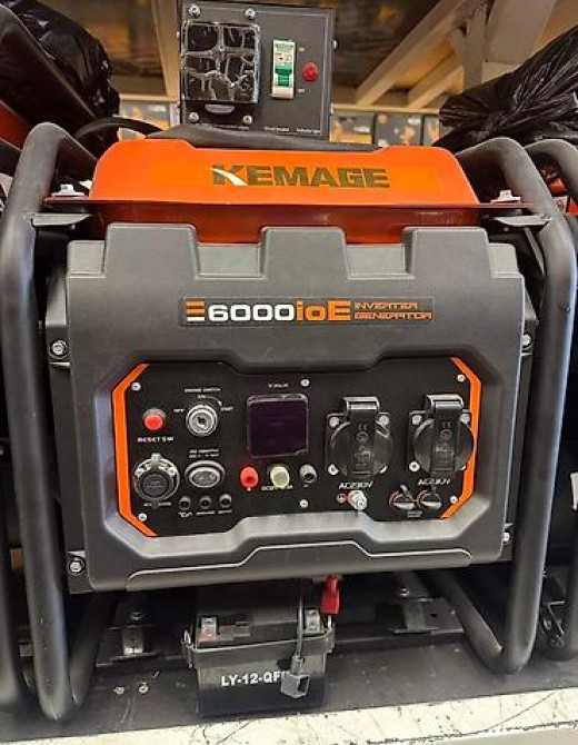 Инверторные генераторы KEMAGE серии iOE Модели на выбор: E6000iOE Бишкек - изображение 4