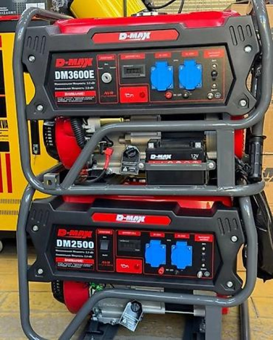 Бензиновые и инверторные электрогенераторы Ассортимент: - Переносные Бишкек - изображение 3