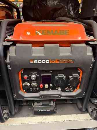 Инверторный генератор KEMAGE KM6000ioE Основные характеристики: - Бишкек