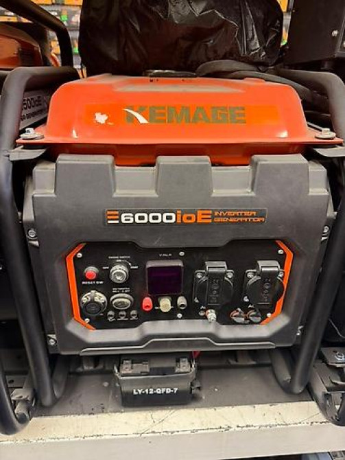 Инверторный генератор KEMAGE KM6000ioE Основные характеристики: - Бишкек - изображение 1