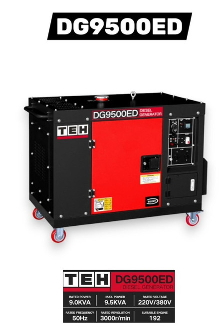 Дизельный генератор TEH DG9500ED - Тип: дизельный, бесшумный (Silent) Бишкек - изображение 1
