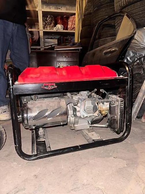 Бензиновый генератор в раме - Двигатель: 4‑тактный, мощность 6.5 HP Бишкек - изображение 2