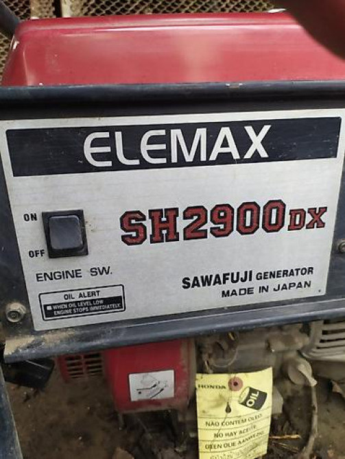 Продаю бенз.генератор Хонда 2.4кв.т ц.50т.с.привезен из ОАЭ, работал Бишкек - изображение 2