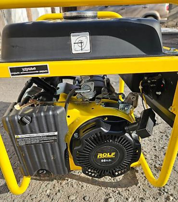 Бензиновый генератор ROLF TOP-1500S — это компактная портативная Бишкек - изображение 4