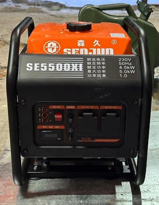 Инверторный генератор НЕ ПУТАЙТЕ С ОБЫЧНЫМ ГЕНЕРАТОРОМ ВЫДАЕТ ЧИСТУЮ Бишкек - изображение 1