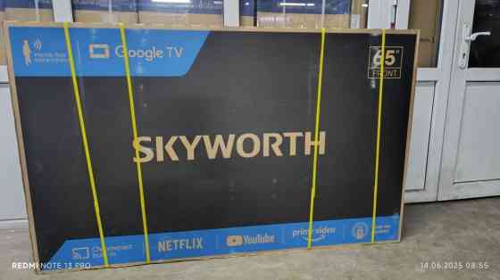 Телевизор LED Skyworth 65Q66G с экраном 65” обладает качественным Бишкек