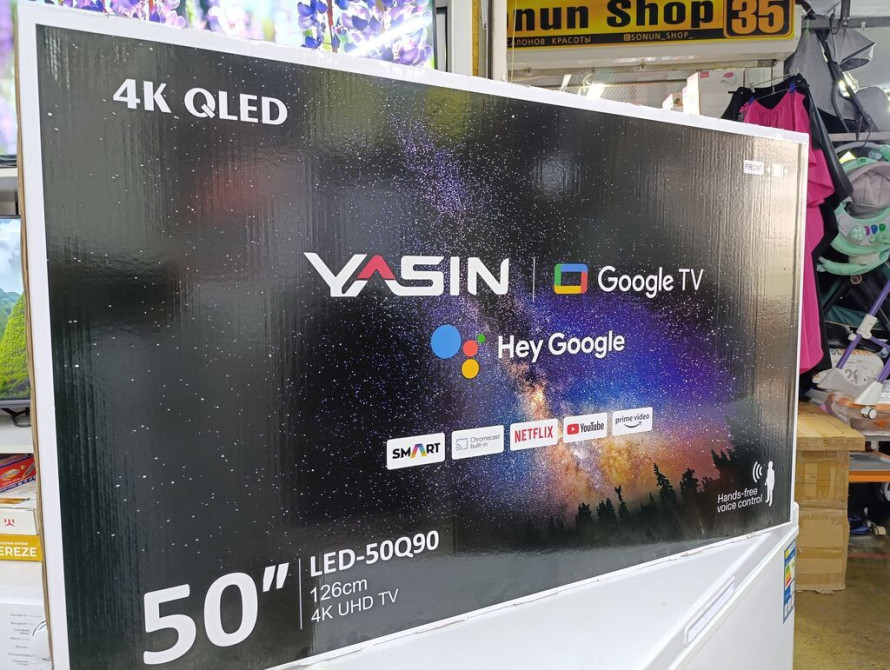 Телевизор yasin qled 50q90 130 см 50