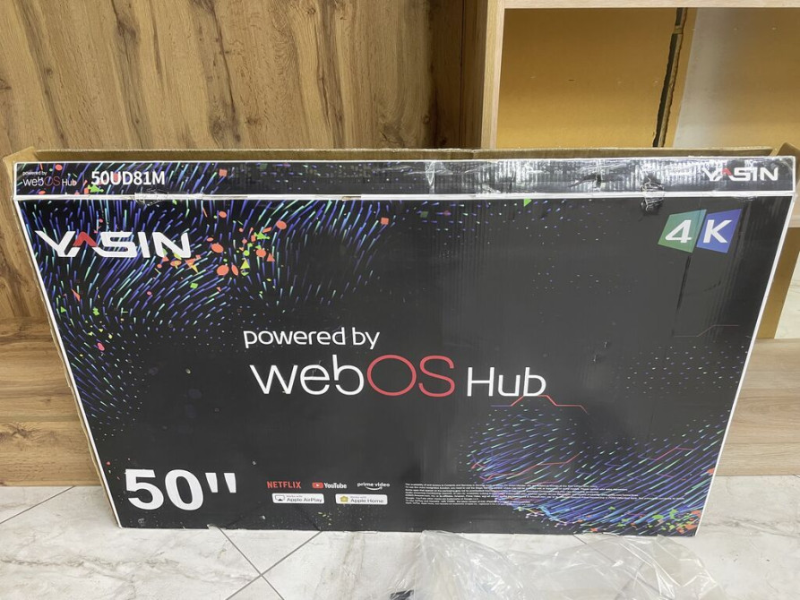 Yasin 50UD81M WebOS Hub Netflix YouTube Prime Video Мышь управление Бишкек - изображение 1