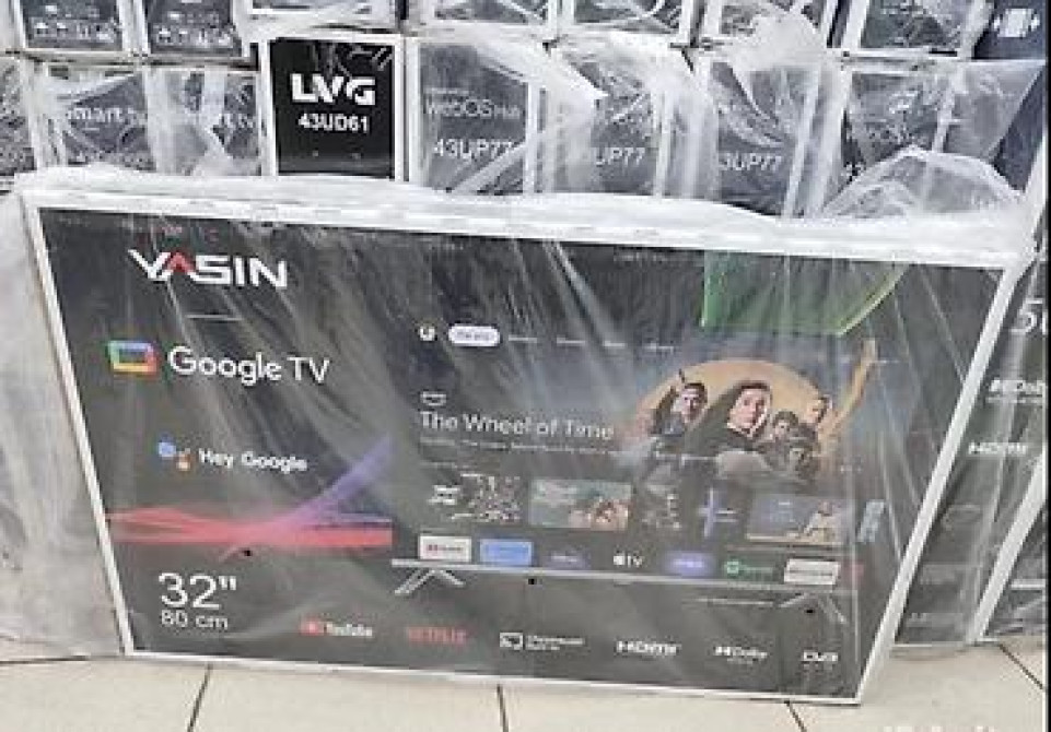 ????АКЦИЯ АКЦИЯ ????????Телевизоры YASIN 32E9000 android smart tv 81 см Бишкек - изображение 3