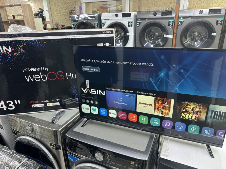 Акция Акция Акция ???????????? Yasin 43UD81 WebOS power Голосовой помощник Бишкек - изображение 1