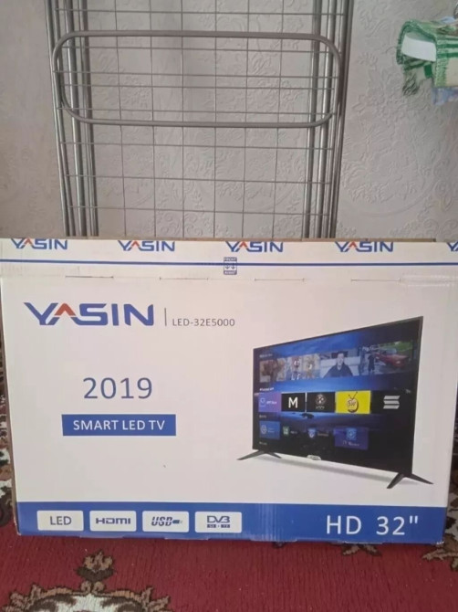 Продаю новый плазменный телевизор . фирма Ясин 32 диагональ. в Бишкек - изображение 1