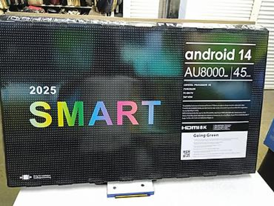 Телевизор Самсунг 45 дм голосовой управления защита екран андроид 14 Бишкек - изображение 1