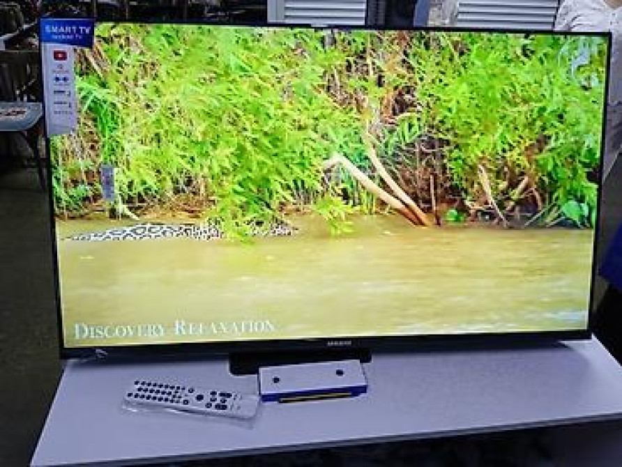 Телевизор Самсунг 45 дм голосовой управления защита екран андроид 14 Бишкек - изображение 5