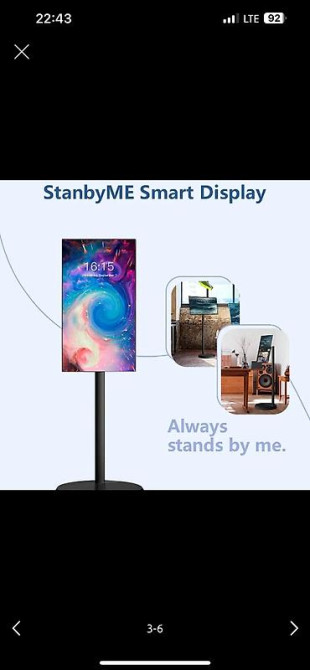 Смарт дисплей Переносной телевизор планшет Диагональ 24 дюйма с Бишкек - изображение 6