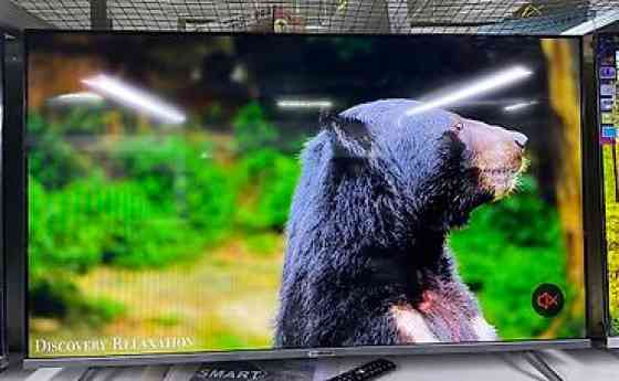 45 дюймовый телевизоры Андроид Смарт с голосовым управлением В Бишкек