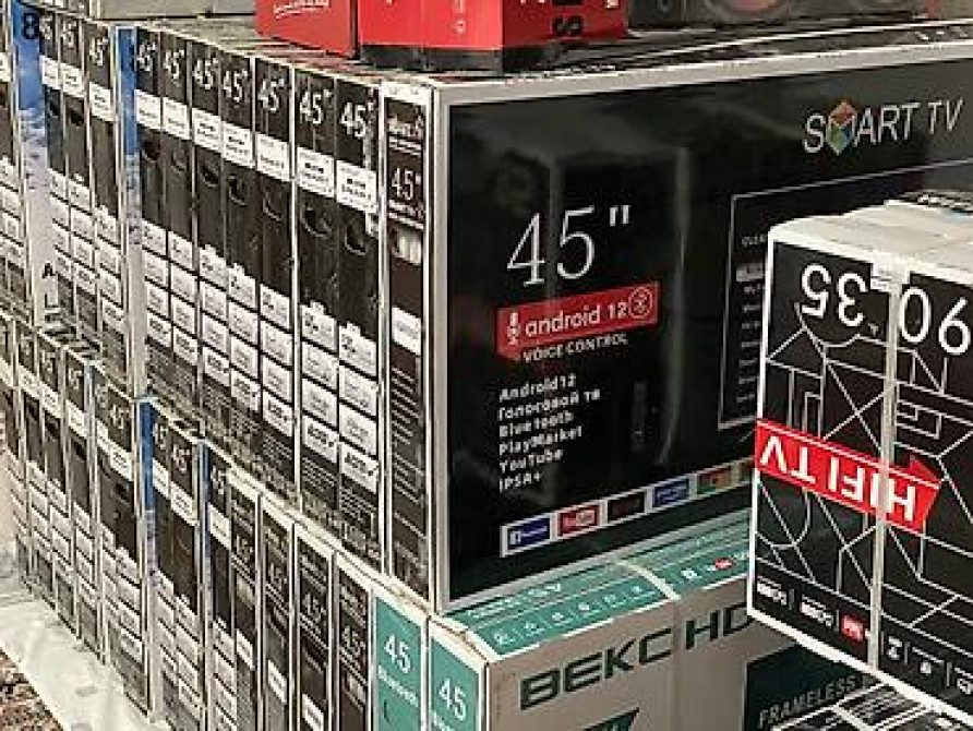 45 дюймовый телевизоры Андроид Смарт с голосовым управлением В Бишкек - изображение 1