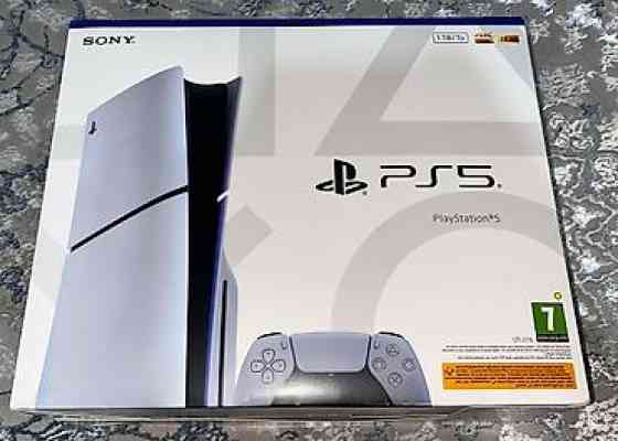 PlayStation 5 SLIM (модель CFI-2116, версия с дисководом), емкость SSD Бишкек