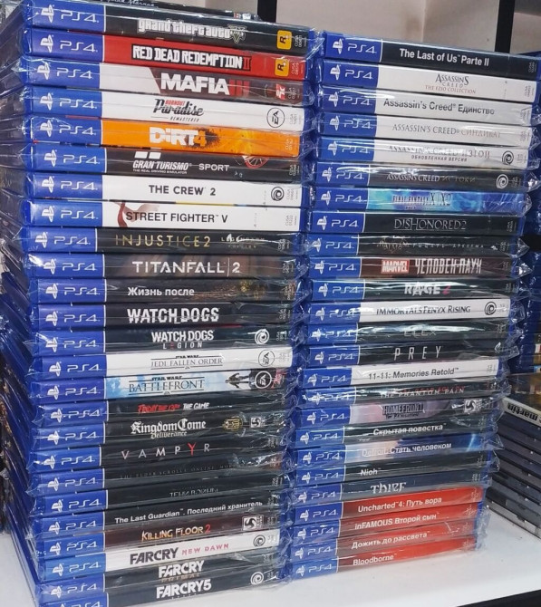 , PS4 новые и б/у, trade in.редкие игры, игры на Sony Playstation Бишкек - изображение 1