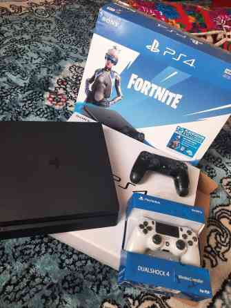 Игровая или меняю консоль Sony PlayStation 4 slim с жестким диском Бишкек