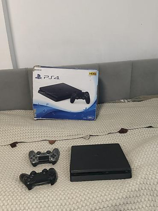 Ps 4 slim 500 gb Прошитая Идеальное состояние Прошла полную чистку Бишкек - изображение 4
