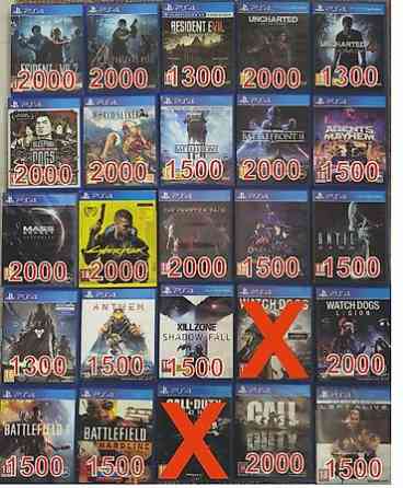 Продаю б/у игры и новые коллекционные игры в стилбуках, возможен заказ Бишкек